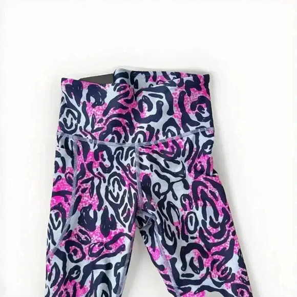 Under Armour Womens Ankle Crop Legging High Rise Size XS Multicolor - Picture 2 of 5